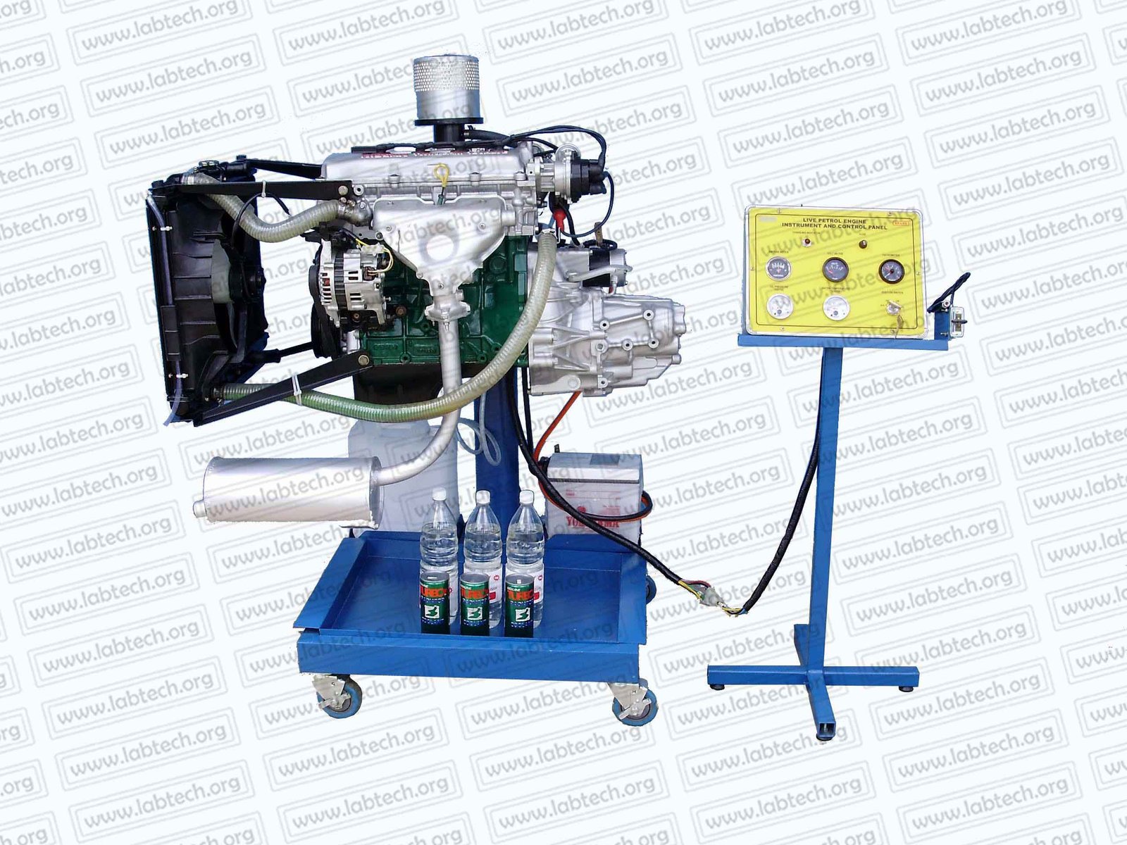 Live Petrol Engine For Repair Skill Training