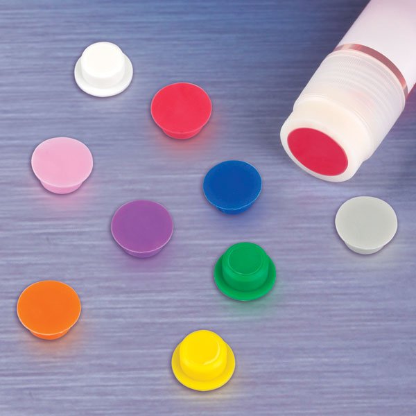 Cap Insert for CryoClear Vials, White