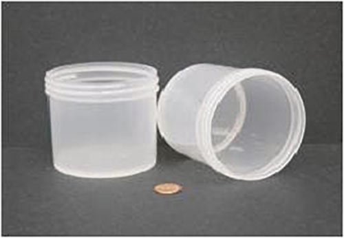 Jar, Wide Mouth, 360mL (12oz), PP, 89mm Opening, 3 3/16 x 3″   (Screw Cap Packaged Separately)