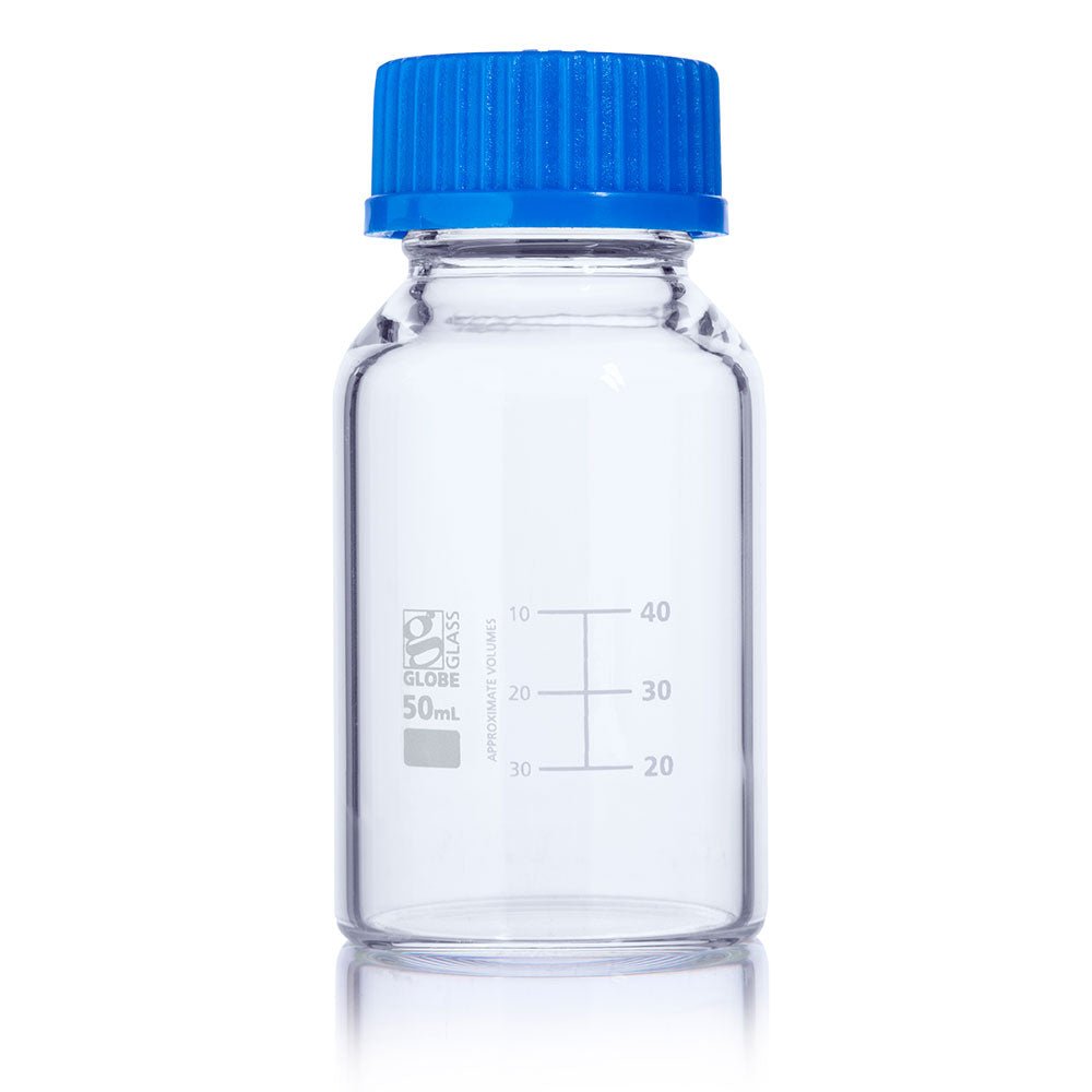 Glass Media Bottles