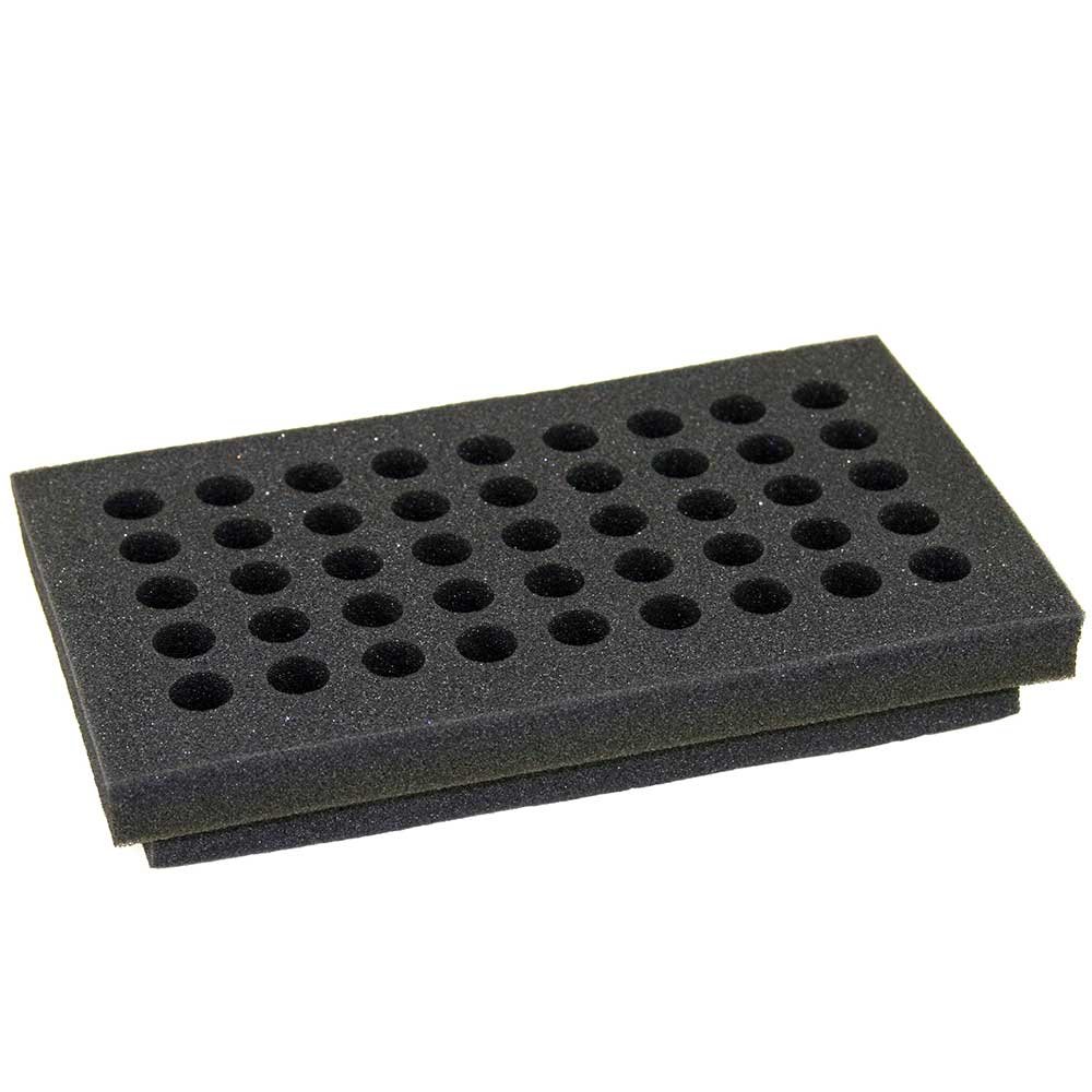 Tube holder, foam, 45 x 15ml tubes, for GVM-MULTI