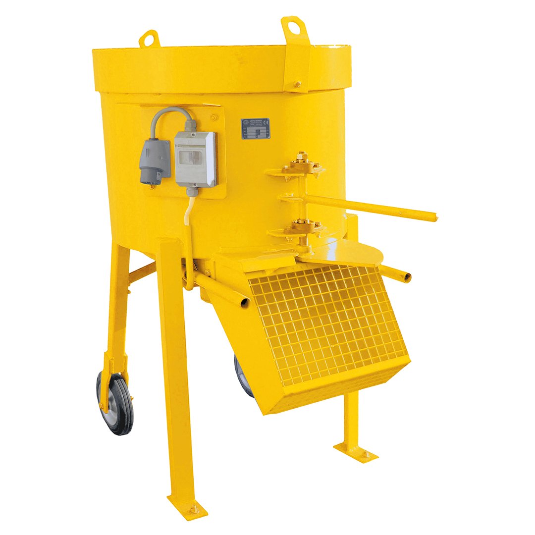 Laboratory concrete mixer