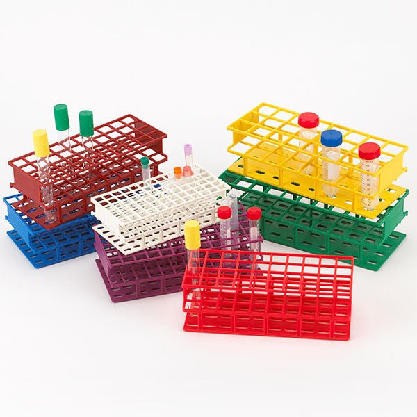 Wireless Tube Rack, 25mm, Full Size: 40-Place, Nylon, Orange